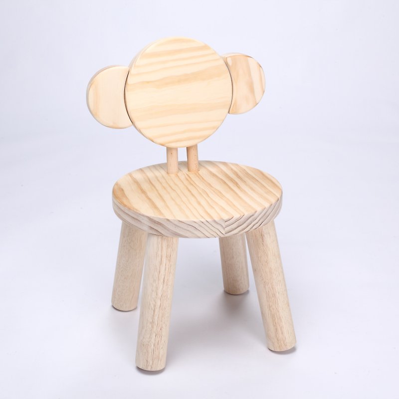 Animal Series- Monkey Chair - Items for Display - Wood Brown