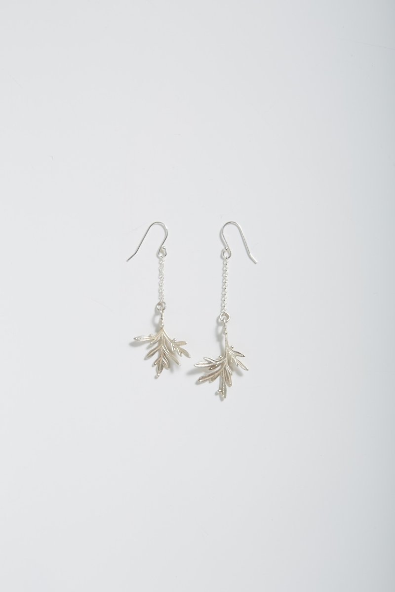 I-Shan13 Lavender Earrings - Earrings & Clip-ons - Sterling Silver Silver