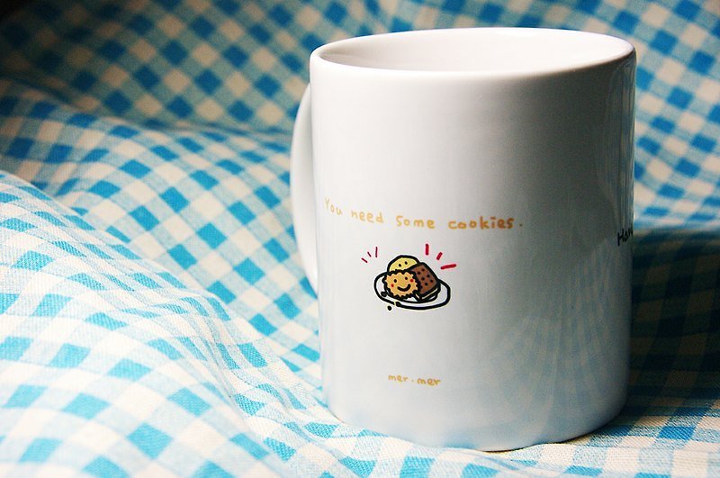 【Have a tea time!!】 馬克杯 - 咖啡杯 - 其他材質 白色