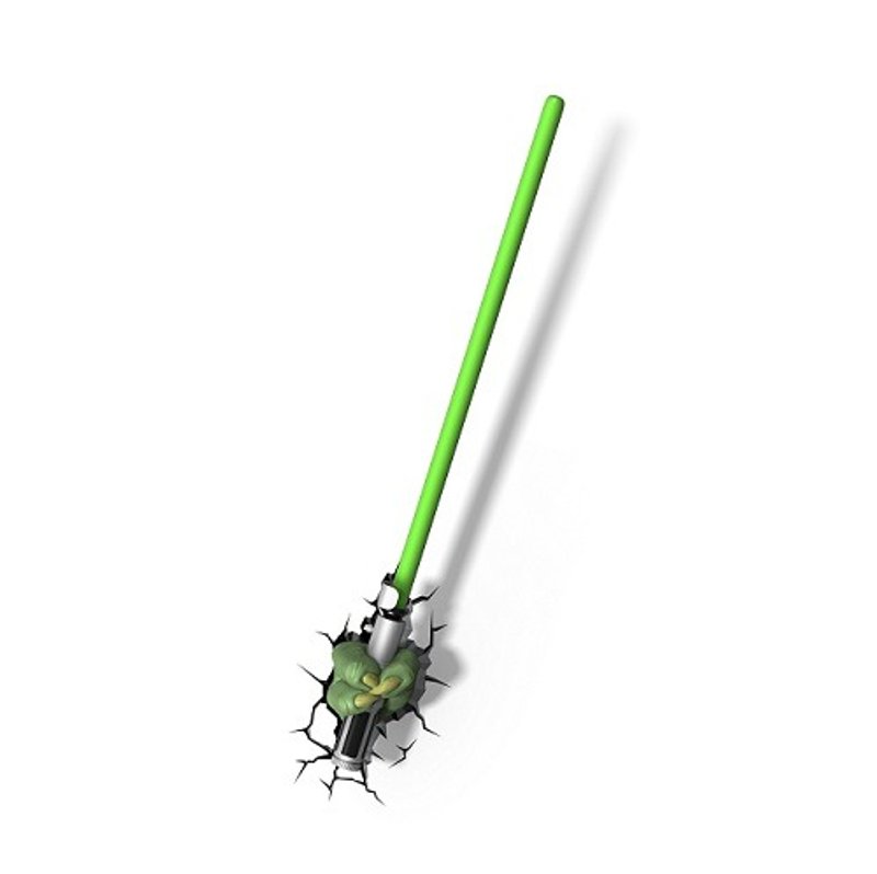 3D Light FX - Star Wars EP7 Series Yoda Light Saber  - 3D立體造型燈 星際大戰EP7系列 尤達大師 光劍 - 燈具/燈飾 - 塑膠 綠色
