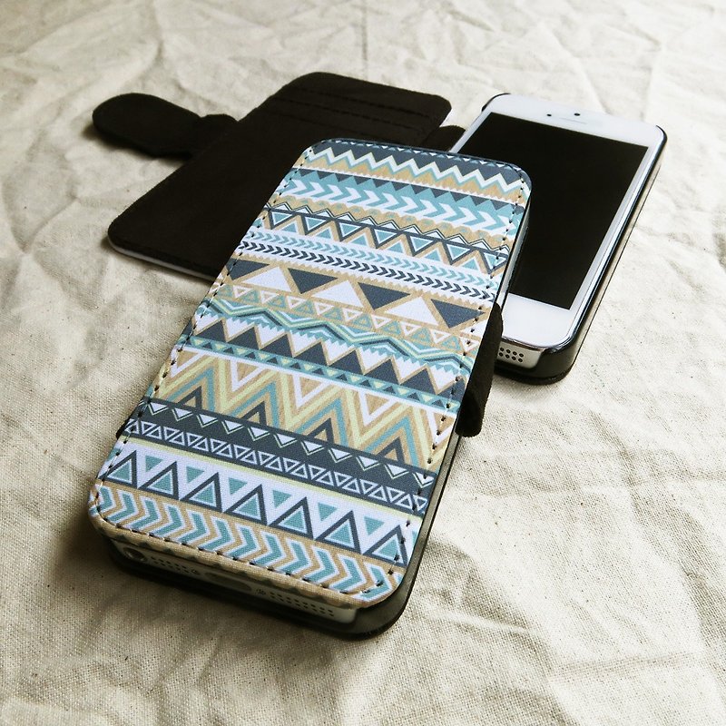 OneLittleForest - Original Mobile Case - iPhone 4, iPhone 5, iPhone 5c- ethnic geometric - Phone Cases - Other Materials Green