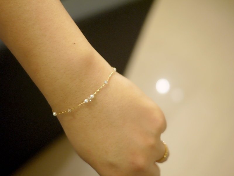 [Jin Xialin ‧] fine jewelry bracelets shimmer - more wear photo page - สร้อยข้อมือ - เครื่องเพชรพลอย 