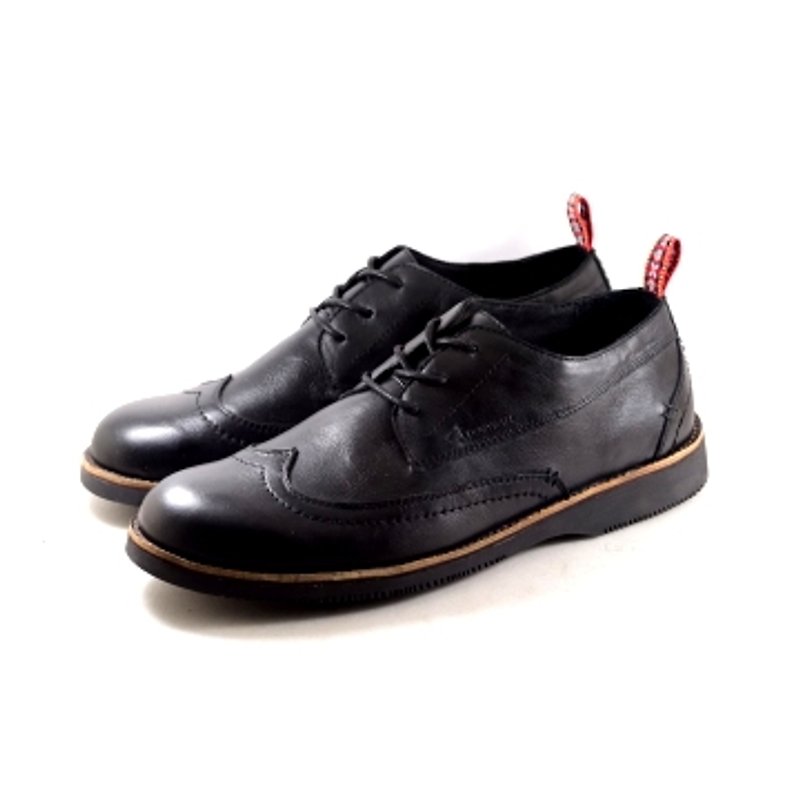 厳選された古典的な黒のオックスフォードの靴送料無料の[Dogyball] AN004- ROMEO極端なシンプルさの夏 - オックスフォード靴 メンズ - 革 ブラック