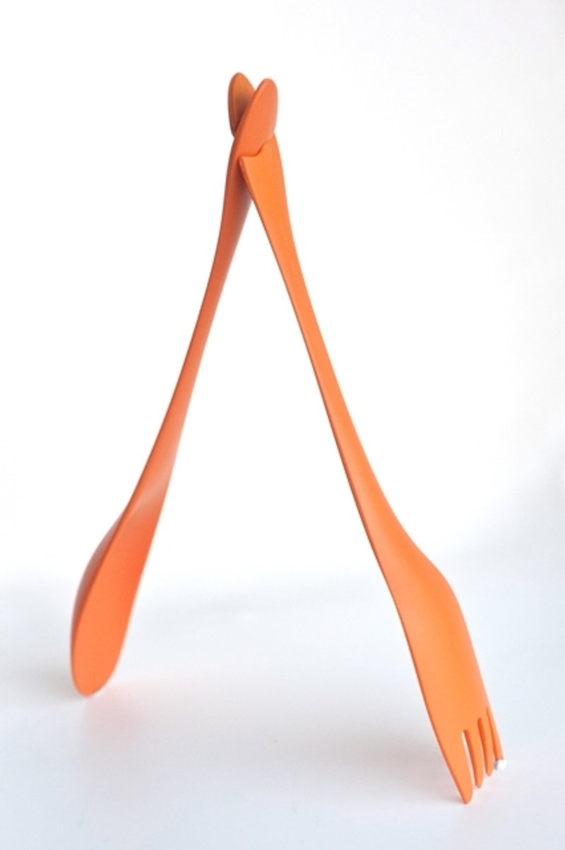 "TONG²" 三合一時尚料理夾《亮橘》 - 廚具 - 塑膠 橘色