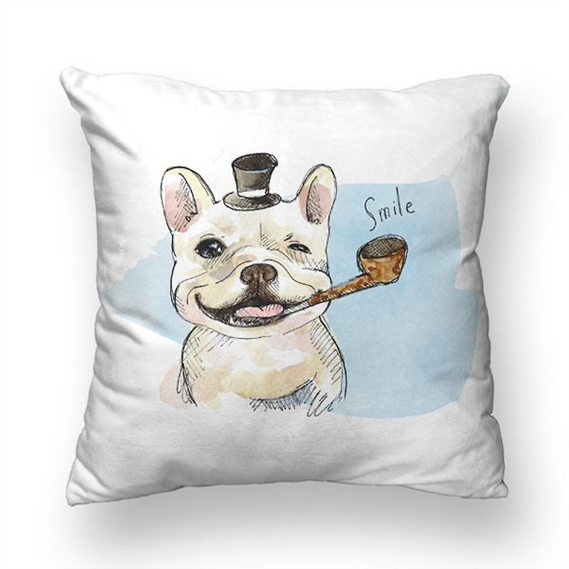 smile dog-pillow - Pillows & Cushions - Other Materials 