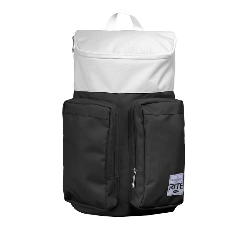 RITE-Urban║ツインバッグパッケージ（L） - ホワイト/ブラック - ショルダーバッグ - 防水素材 ブラック