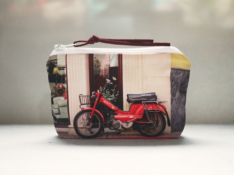 [Travel well] Coin purse◆◇◆Little Bike◆◇◆ - Coin Purses - Other Materials Yellow