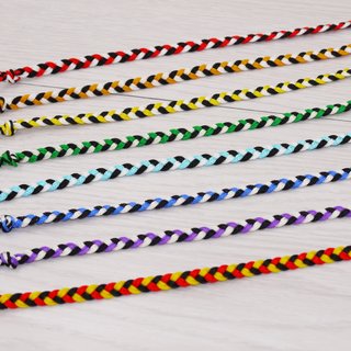 Puffy Candy-Purely Handwoven Lucky Bracelet Surfing Anklet Rope E Graduation Gift