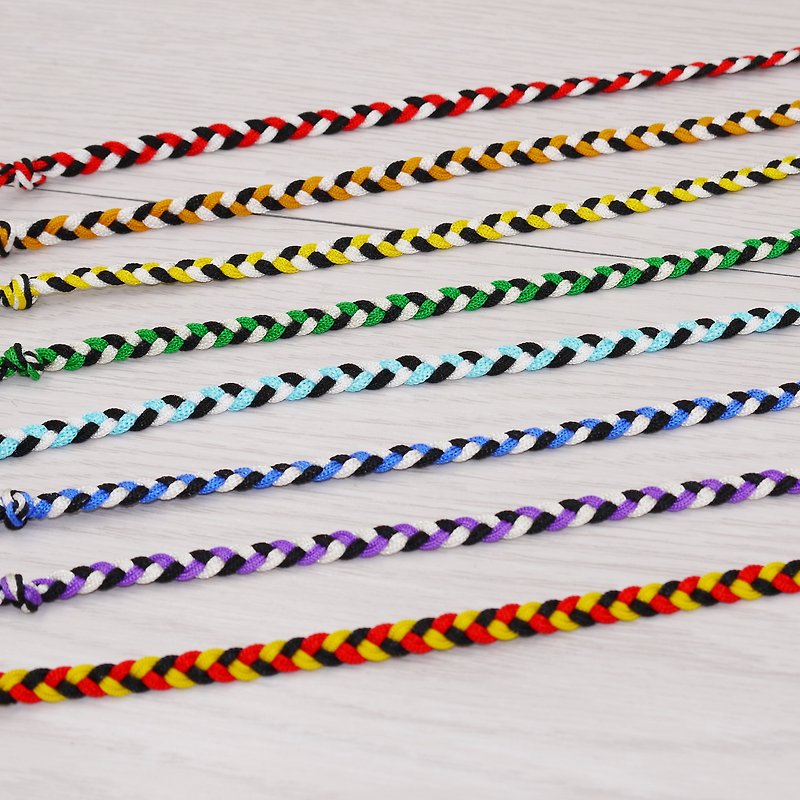 Puffy Candy-Purely Handwoven Lucky Bracelet Surfing Anklet Rope E Graduation Gift - อื่นๆ - วัสดุอื่นๆ 