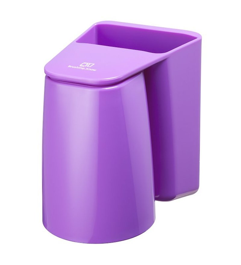 Brushing. Know Magnetic Tumbler Group <Hibiscus Purple> - Items for Display - Plastic Purple