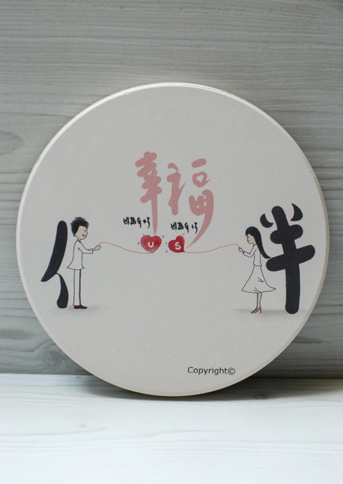 Little-Style 小簡生活式 吸水杯墊-伴