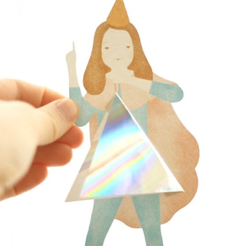 稜鏡少女卡片 - 卡片/明信片 - 紙 藍色