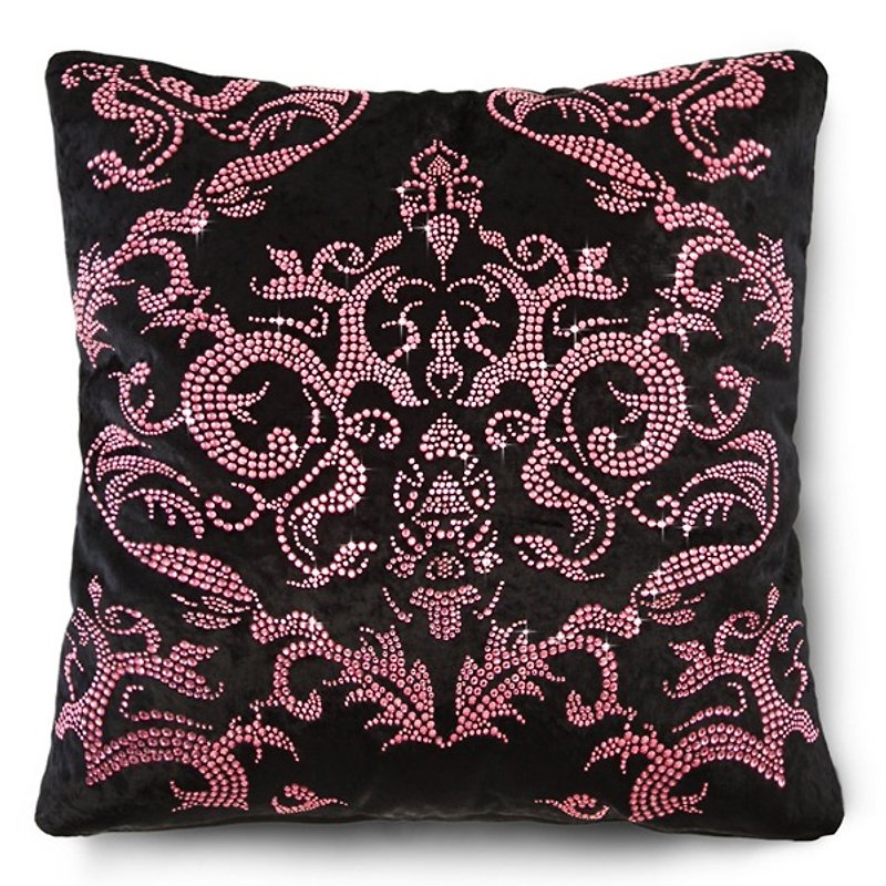 【GFSD】Rhinestone Boutique-Versailles Love Song Pillow-Bright Palace - Pillows & Cushions - Other Materials Pink