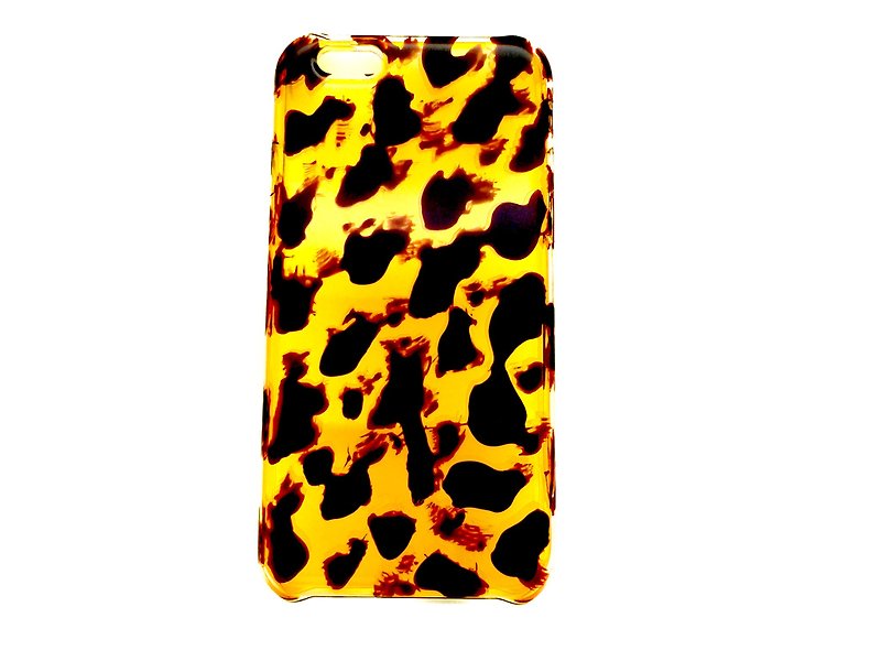 Diseno transparent amber style hard shell - Apple iPhone 6 / 6s (4.7-inch) - Phone Cases - Plastic Yellow