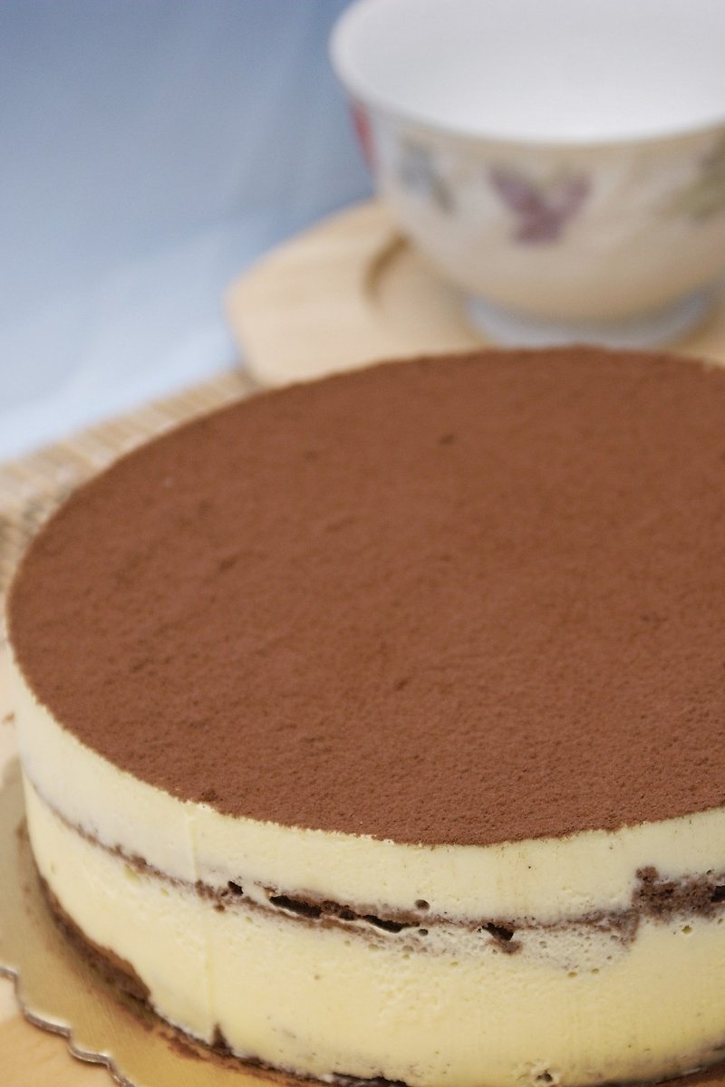 新鮮食材 蛋糕/甜點 金色 - 8吋 提拉米蘇
