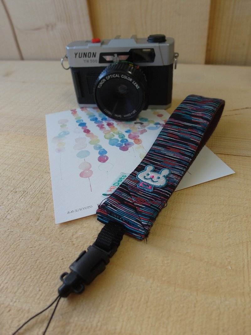 HiDots hand in hand cameras / Polaroid wrist bands (color bars * rabbit) - ที่ใส่บัตรคล้องคอ - วัสดุอื่นๆ หลากหลายสี