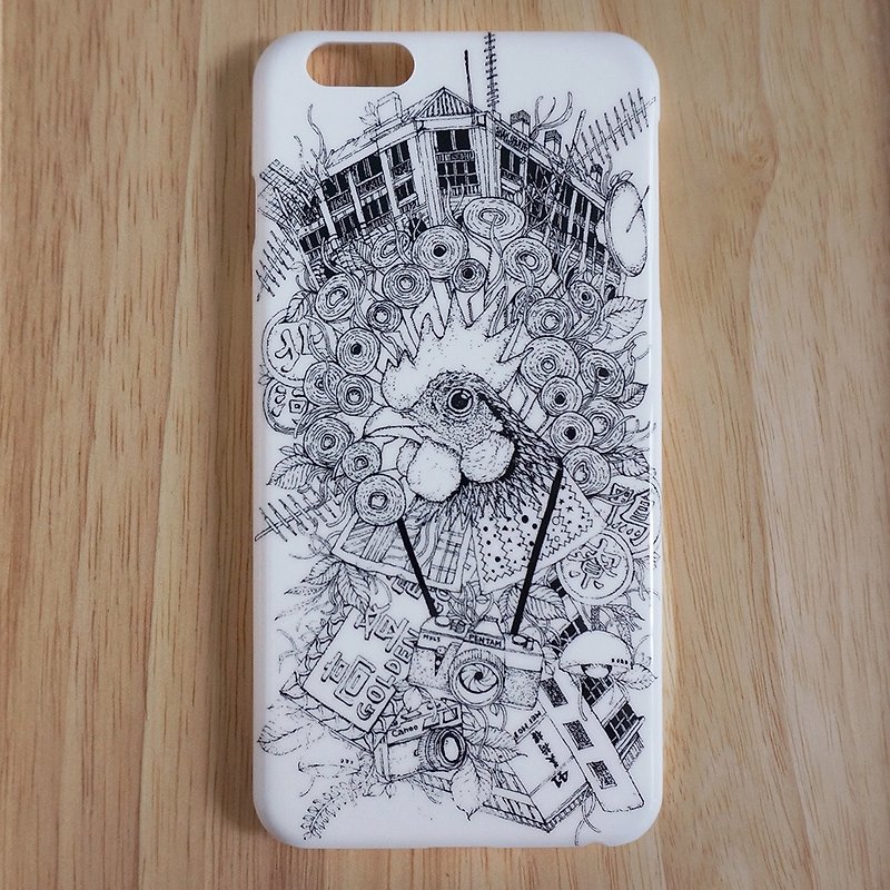 Draw On the Bed multiplicative DISENO iPhone 6 / 6s Phone Case (Hong Kong Sham Shui Po paragraph) - Phone Cases - Plastic White