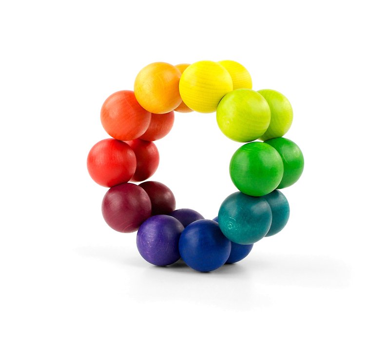 PlayableART*Ball - Items for Display - Wood Multicolor