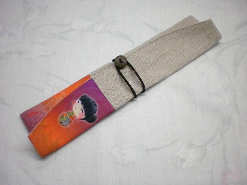 エコ箸 食器セット 携帯収納袋 箸カバー PF-1 003 - 箸・箸置き - その他の素材 