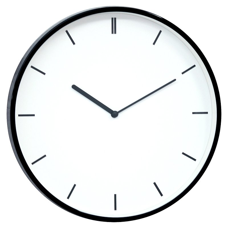 Classic-Simple scale beauty wall clock clock scale (metal) - นาฬิกา - โลหะ สีดำ