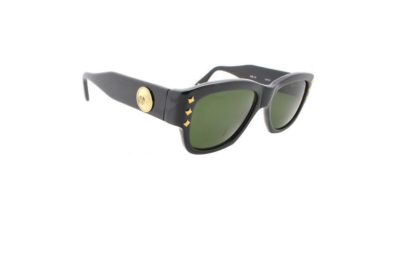 MCM München GIPSY COL.01/COL.02/COL.03 German-made antique sunglasses - แว่นกันแดด - พลาสติก สีดำ