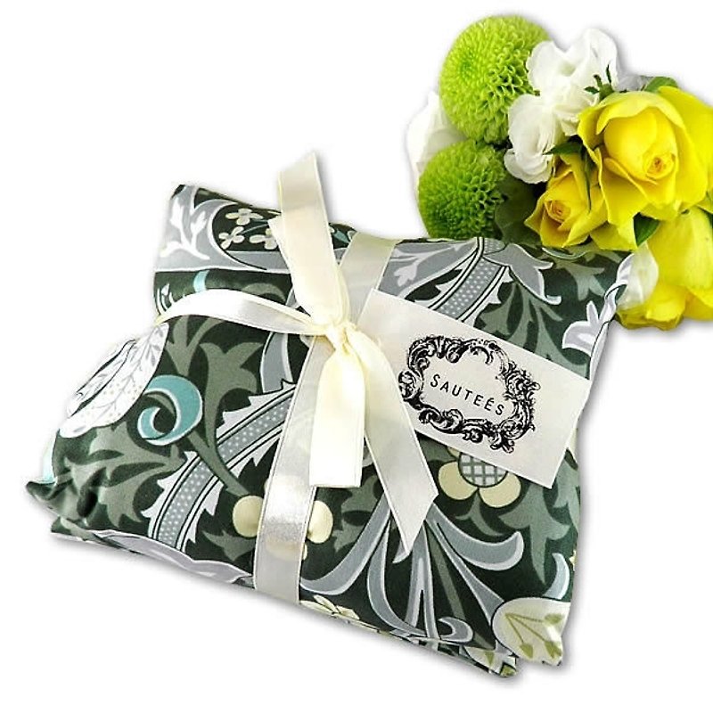 幸福SPA暖暖熱敷包(L號香草味綠色純棉) - 香氛/精油/擴香 - 植物．花 綠色