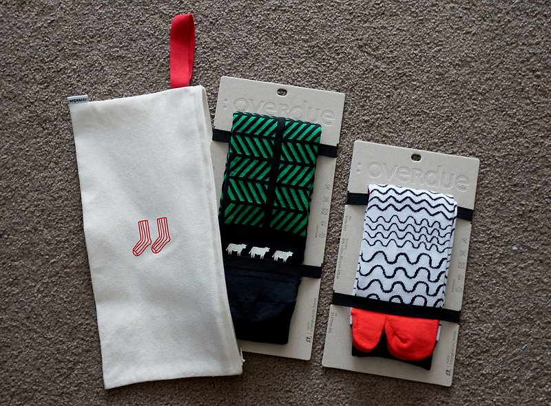 2015 New Year edition - Buy any 2 get 1 free socks bag! - Socks - Cotton & Hemp Multicolor