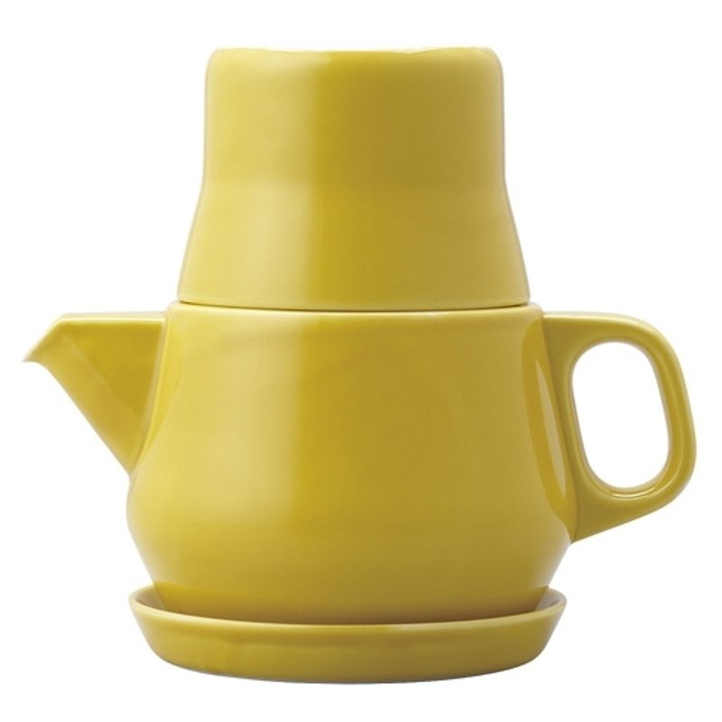 KINTO Couleur teapot (yellow) - ถ้วย - วัสดุอื่นๆ สีเหลือง