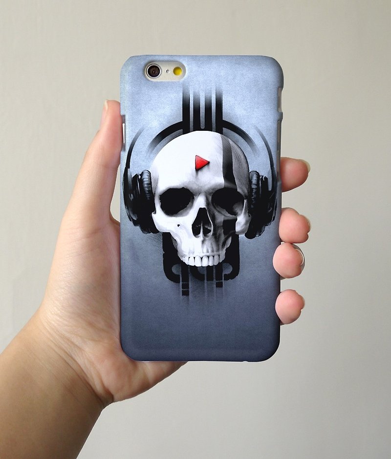 Colour Skull Black 04 3D Full Wrap Phone Case, available for  iPhone 7, iPhone 7 Plus, iPhone 6s, iPhone 6s Plus, iPhone 5/5s, iPhone 5c, iPhone 4/4s, Samsung Galaxy S7, S7 Edge, S6 Edge Plus, S6, S6 Edge, S5 S4 S3  Samsung Galaxy Note 5, Note 4, Note 3,   - Other - Plastic 