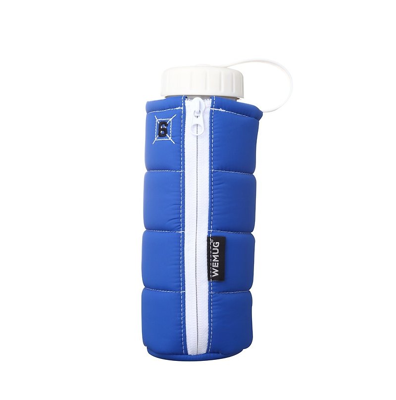 熱銷 羽絨外套隨身水瓶 ZipperJ500 - 藍 - 水壺/水瓶 - 塑膠 藍色