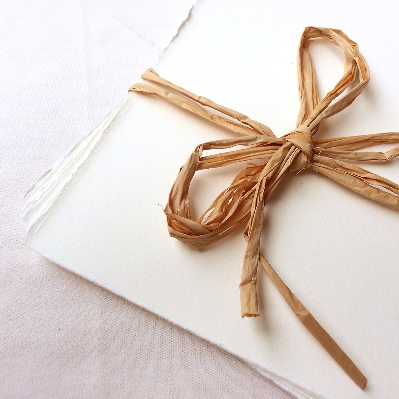 Handmade Amalfi Paper (3pcs) Size M -Manufactus - การ์ด/โปสการ์ด - กระดาษ ขาว