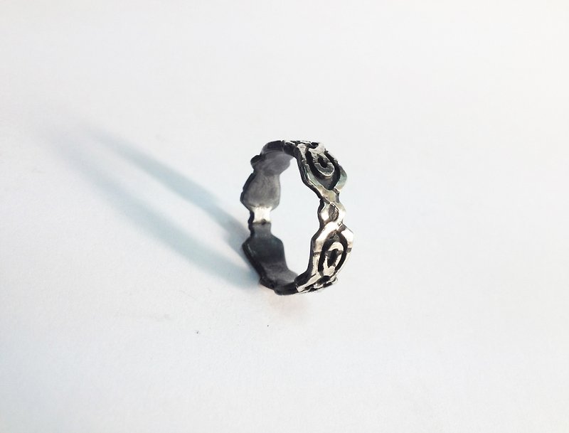 塞爾特之二・純銀復古戒指 | Celtic - 戒指 - 其他金屬 白色