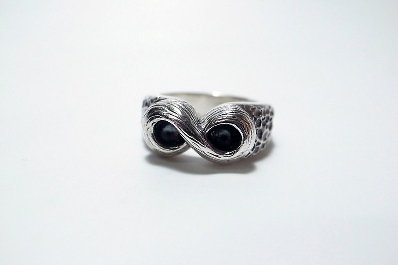 Human & amp; Monster Series - Open your possibilities Silver Ring - แหวนทั่วไป - โลหะ สีเทา