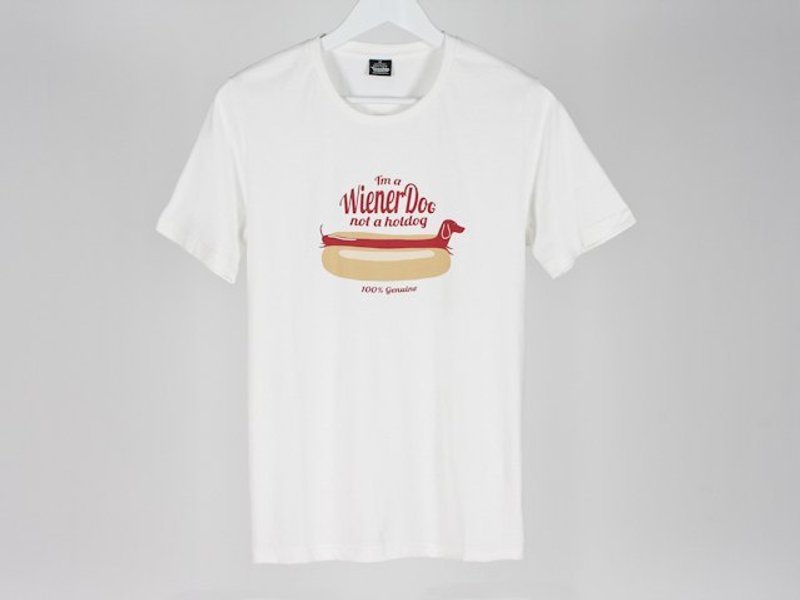 Dachshund Wiener Dog boys - Men's T-Shirts & Tops - Cotton & Hemp 