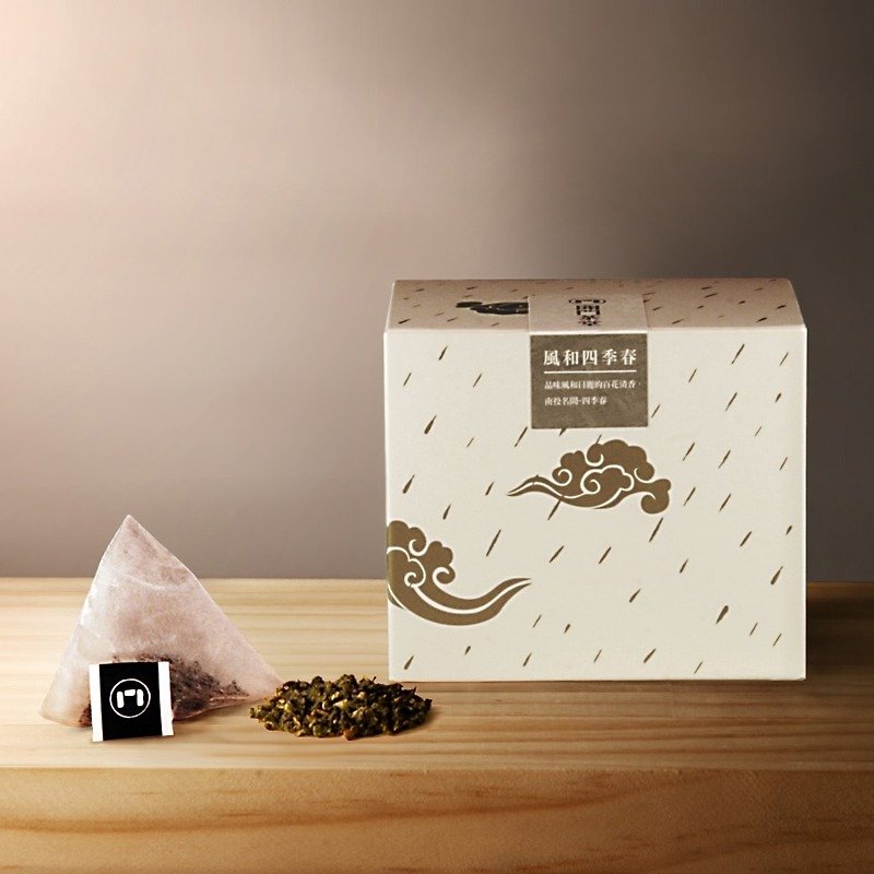 Open the door tea house wind and four seasons spring (four seasons spring)-tea bags / 12 bags into - Tea - Other Materials 