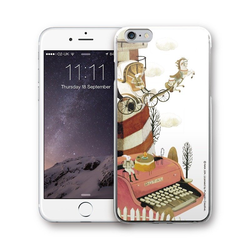 AppleWork iPhone 6/6S/7/8 原創設計保護殼 - 南君 PSIP-366 - 手機殼/手機套 - 塑膠 白色