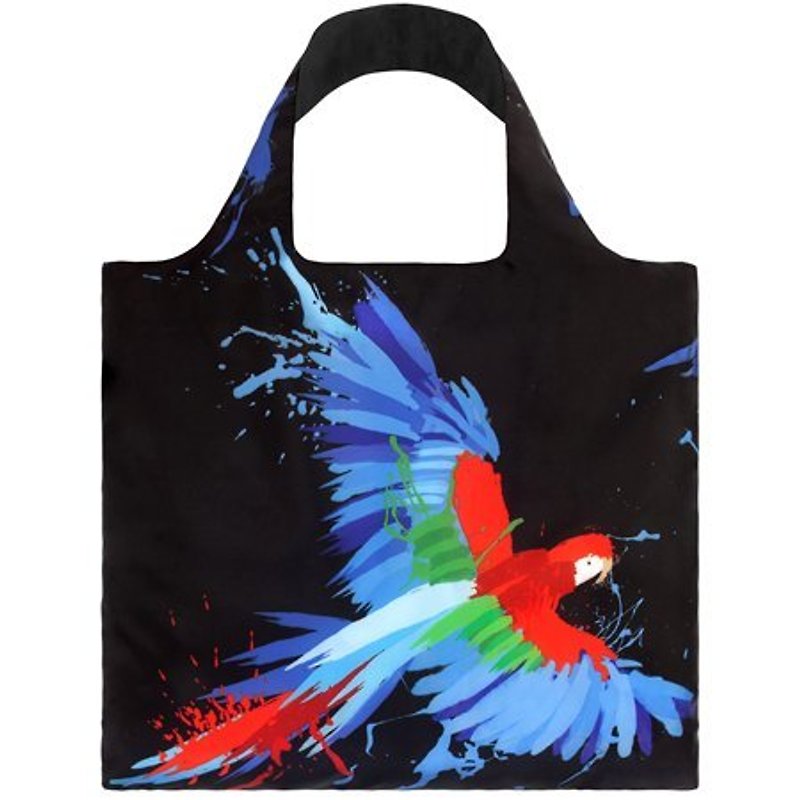 LOQI - Parrot Butterfly ANPB - กระเป๋าแมสเซนเจอร์ - วัสดุอื่นๆ สีดำ