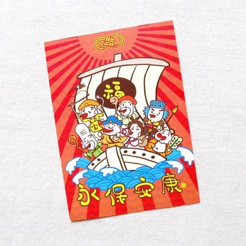 1212 play Design funny postcard - Yongbaoankang - การ์ด/โปสการ์ด - วัสดุอื่นๆ สีแดง
