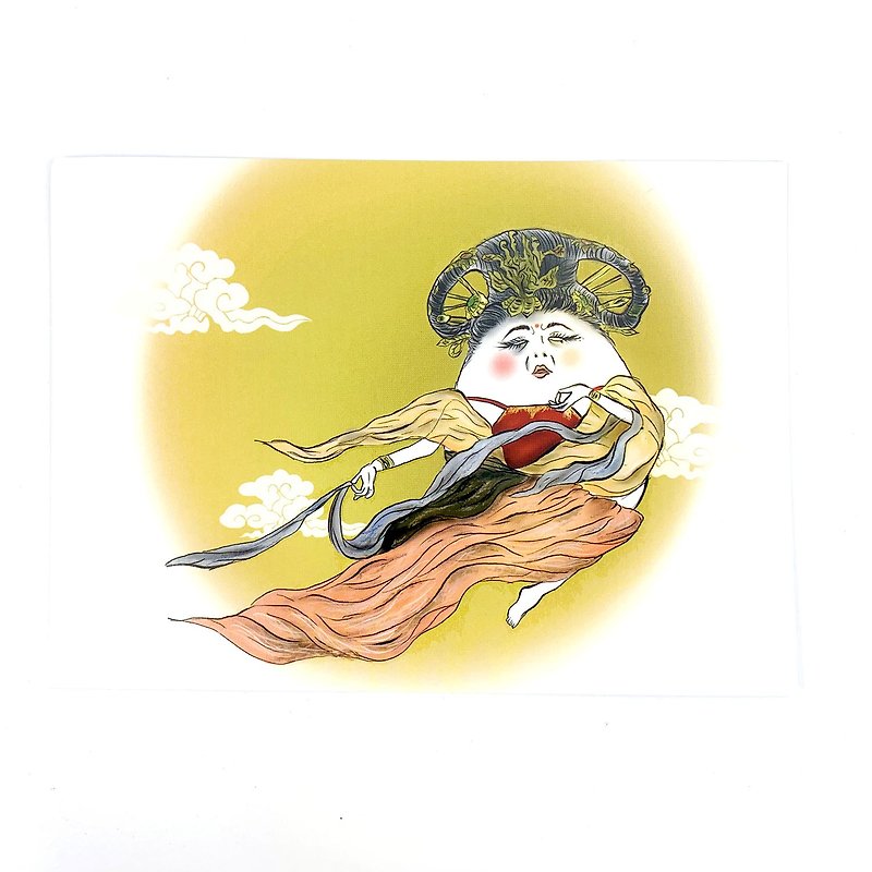 Chinese legend character   はがき - カード・はがき - 紙 ホワイト