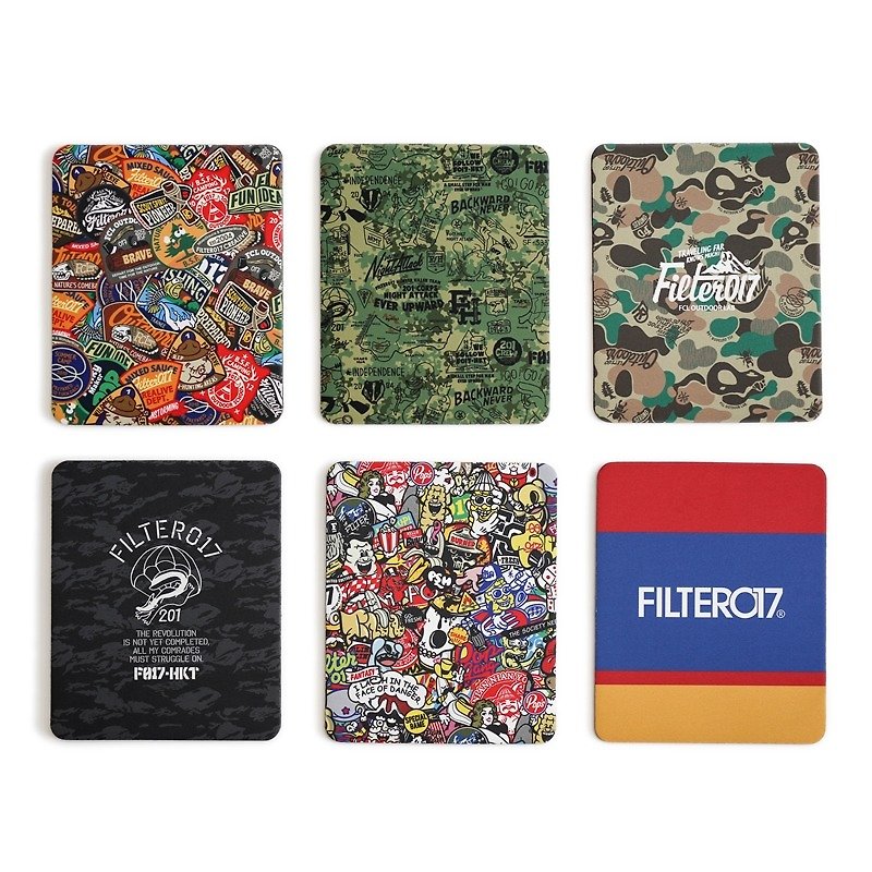 【Filter017】 Dazzle Pad (Mice Pad) High-density optical mouse pad - Mouse Pads - Silicone Multicolor