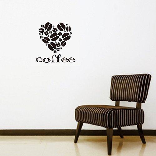Smart Design 設計 壁貼 《Smart Design》創意無痕壁貼◆love coffee