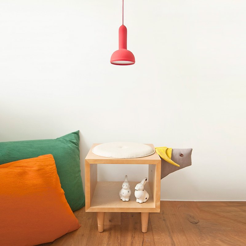 biaugust DECO_animal furniture color buffalo chair cabinet - อื่นๆ - ไม้ สีนำ้ตาล