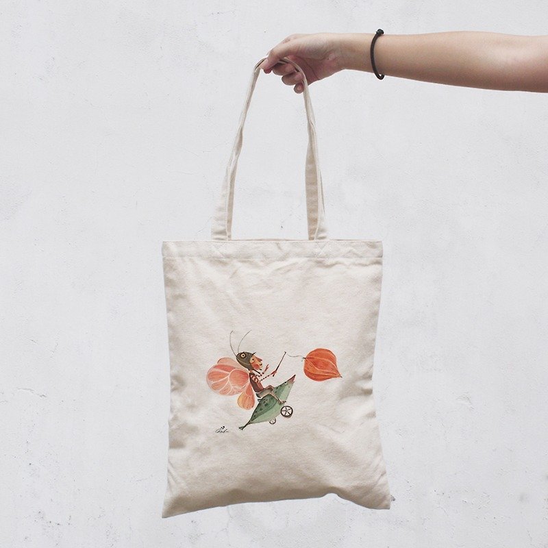 Shoulder bag-Flower Bell - กระเป๋าแมสเซนเจอร์ - วัสดุอื่นๆ 