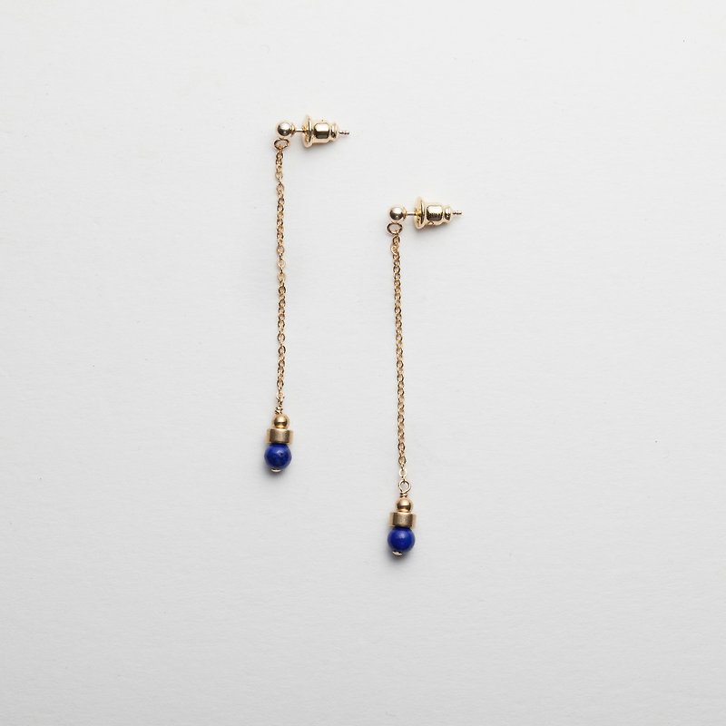 Blue Truth / Earrings - Earrings & Clip-ons - Gemstone Blue