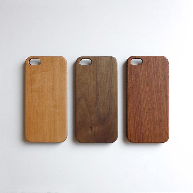 天然木iPhone 7月7日プラスケース - スマホケース - 木製 ブラウン