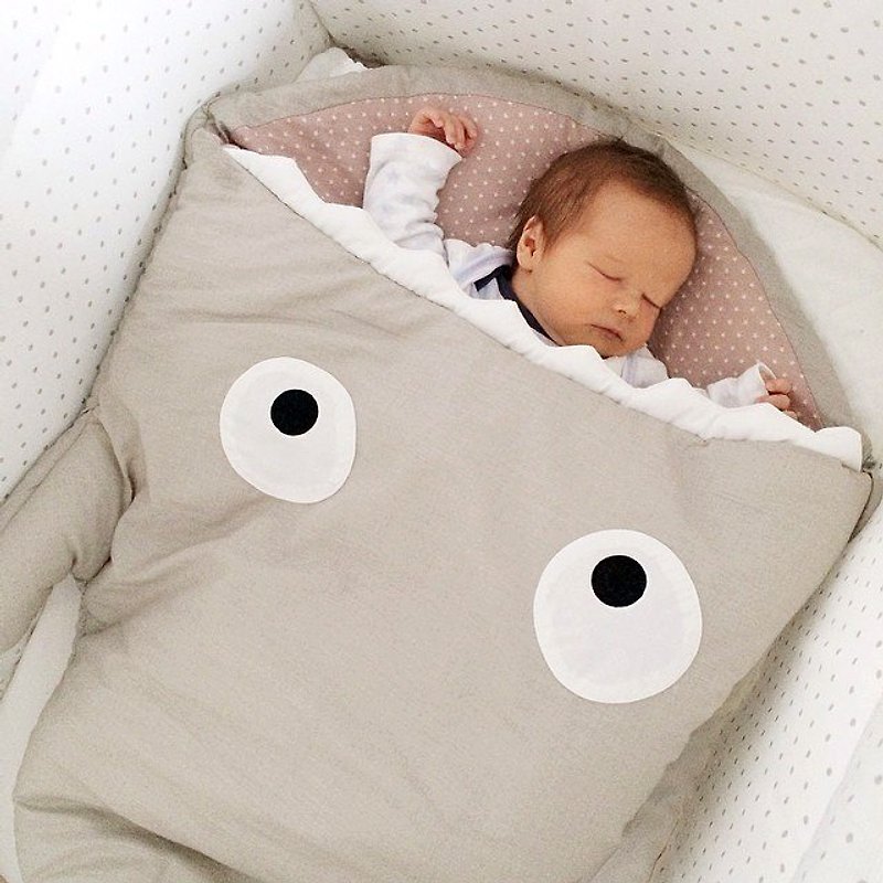 [Spain] Sharks Bite BabyBites Cotton Multifunctional Sleeping Bag - Standard Edition - Baby Gift Sets - Cotton & Hemp Khaki