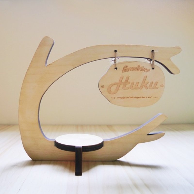 「HuKu」樹型展示架 - 擺飾/家飾品 - 木頭 咖啡色