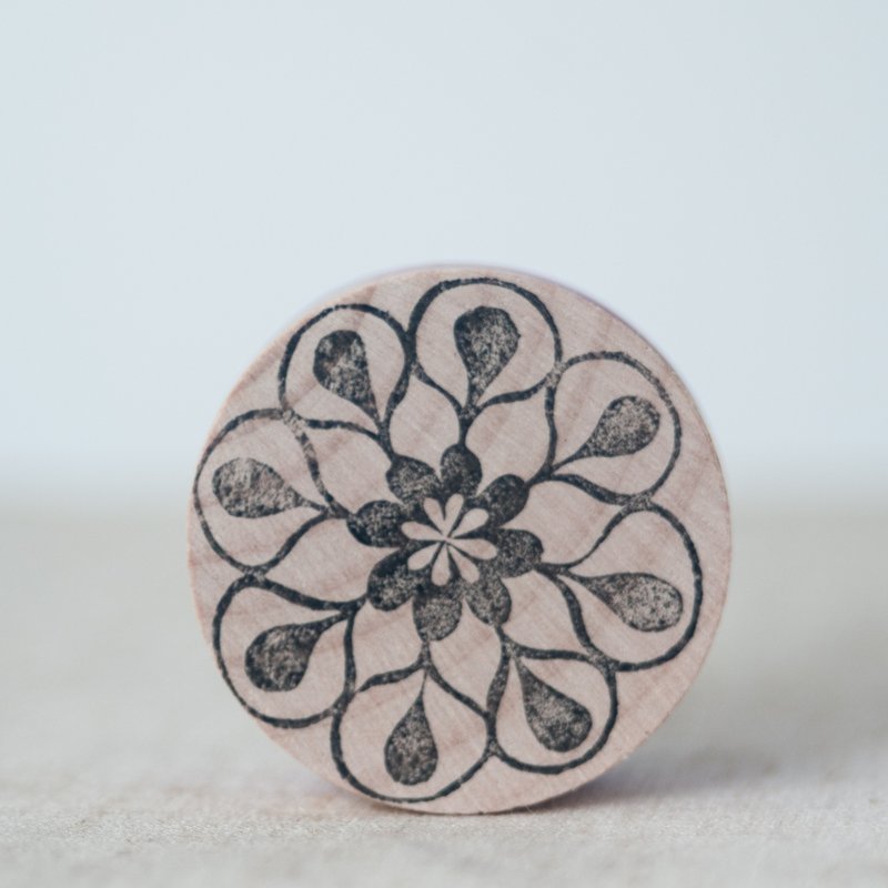 Malic ◈ Mandala Hand stamp - ตราปั๊ม/สแตมป์/หมึก - ยาง 