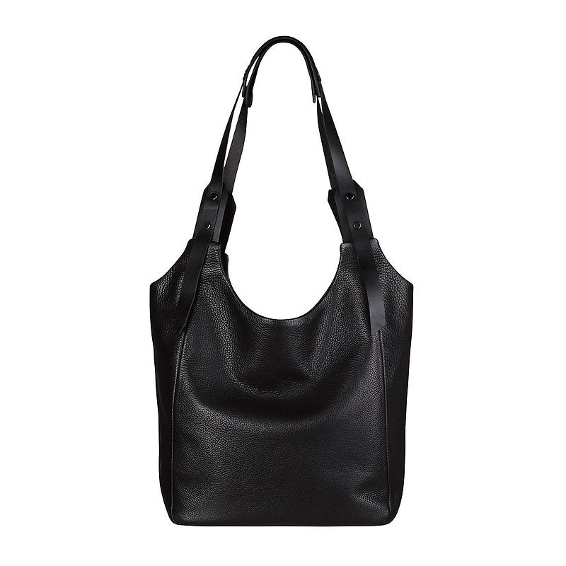 BECAUSE THE NIGHT Shoulder Bag_Black / Black - Messenger Bags & Sling Bags - Genuine Leather Black