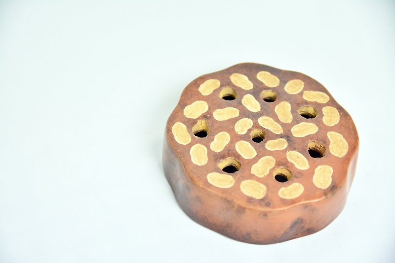 Lotus soap dish _ fair trade - Pottery & Ceramics - Other Materials Brown
